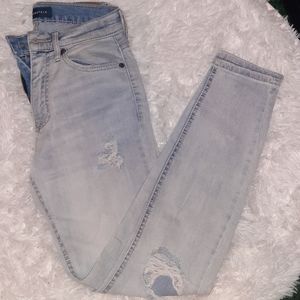 Aeropostale Cheeky Distressed Skinny Jeans
